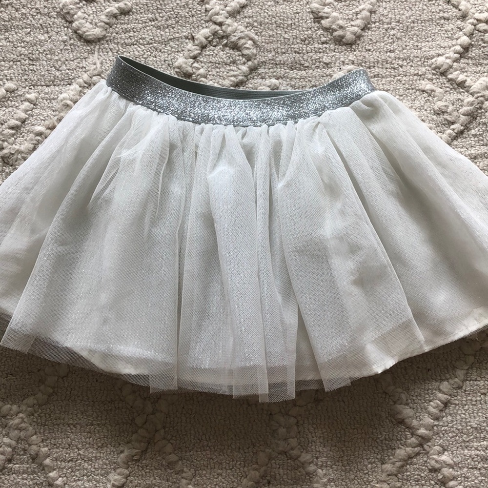 COPY - White and silver tutu